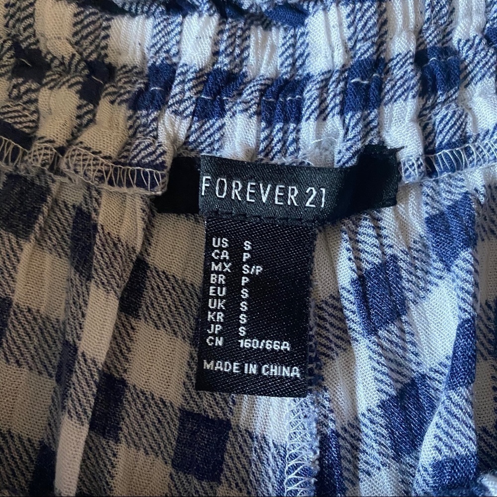 Forever 21 Gingham Soft Shorts​​​ - Picture 3 of 4